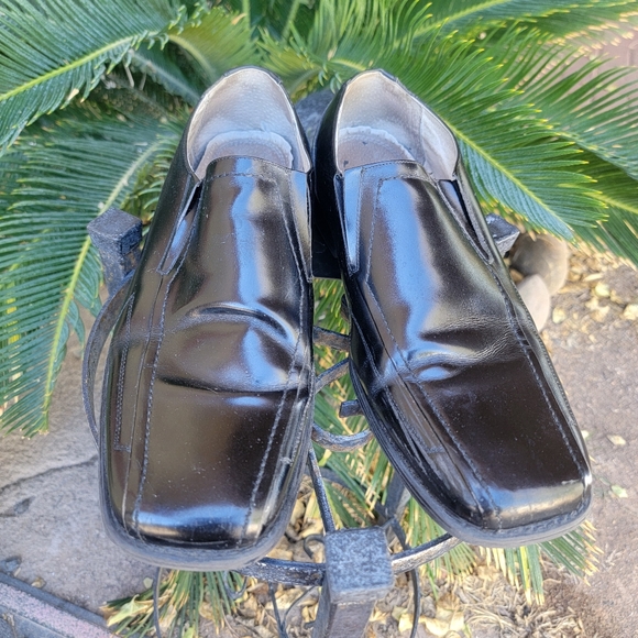 Stacy Adams Black Leather Loafers - Men's Size 11 - Picture 3 of 9